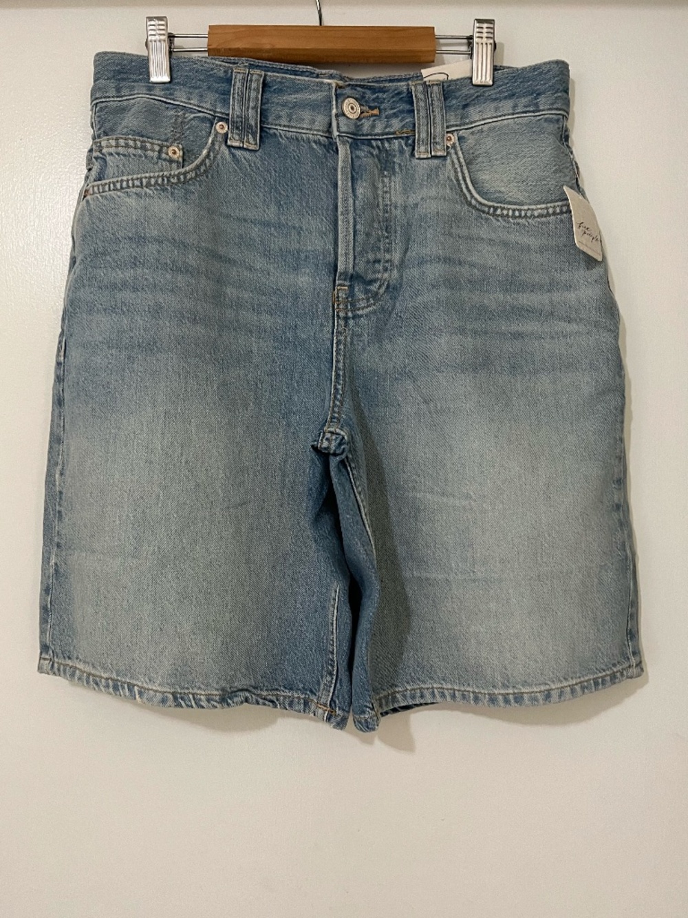 NWT Free People Montana Shorts Cowgirl Blues W 26 We The Free - Picture 8 of 14
